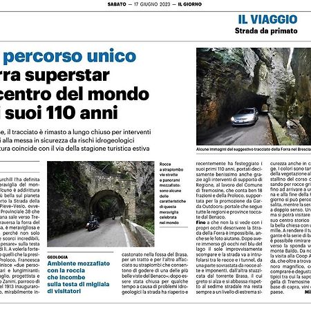 Apartmán Casa Nel Borgo - Il Gufo Tremosine Exteriér fotografie
